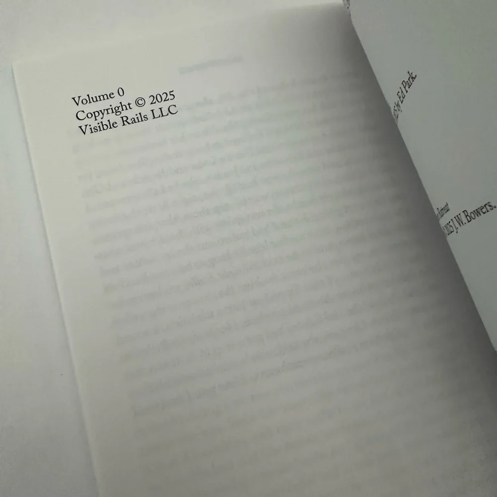 Volume 0 Issue 8 Paperback Book Elle Nash Ed Park Short Stories